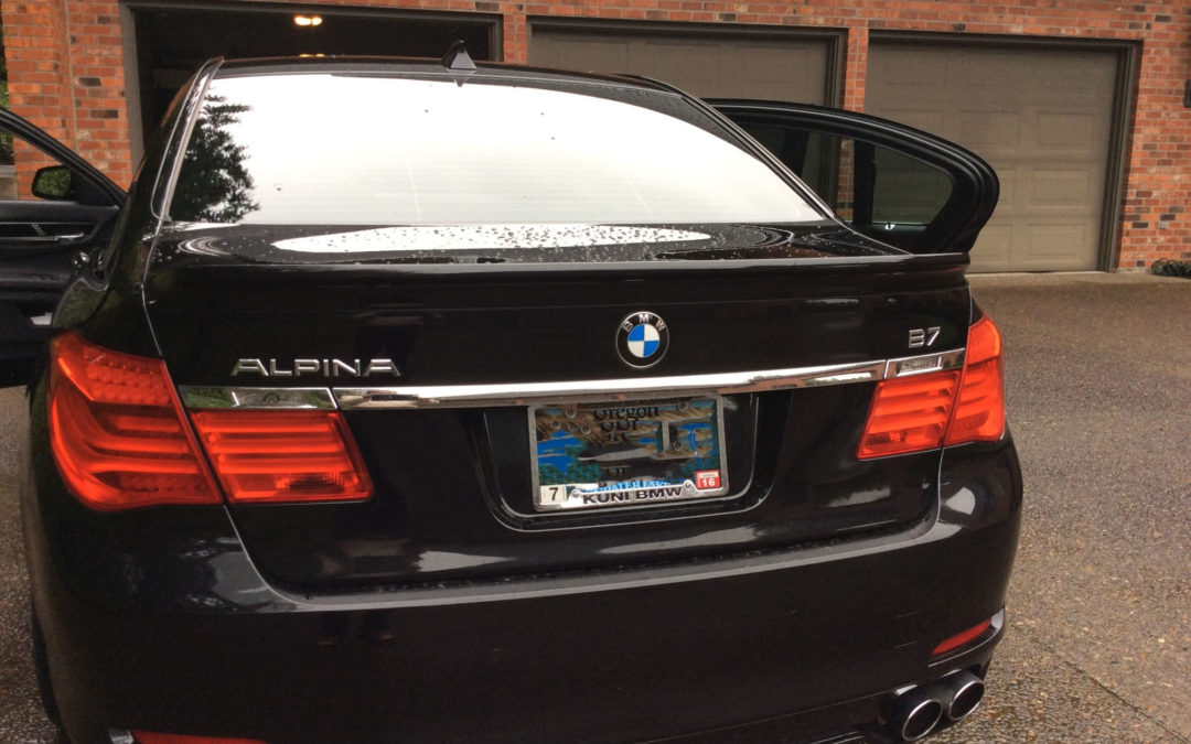 BMW 頂級旗艦7系列之 2012 ALPINA  B7 高性能精品豪華房車，外匯車進口流程及後續保養